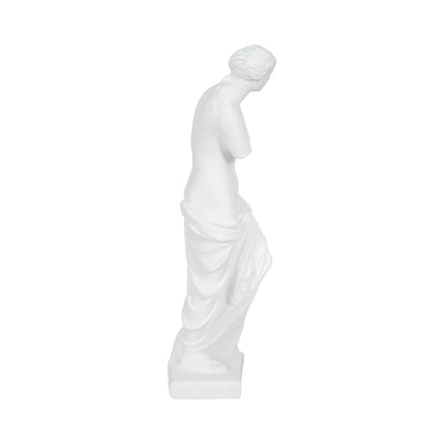 19 Roman Goddess Statue, White