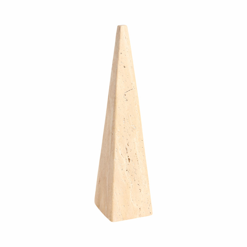 16 Travertine Obelisk, Tan