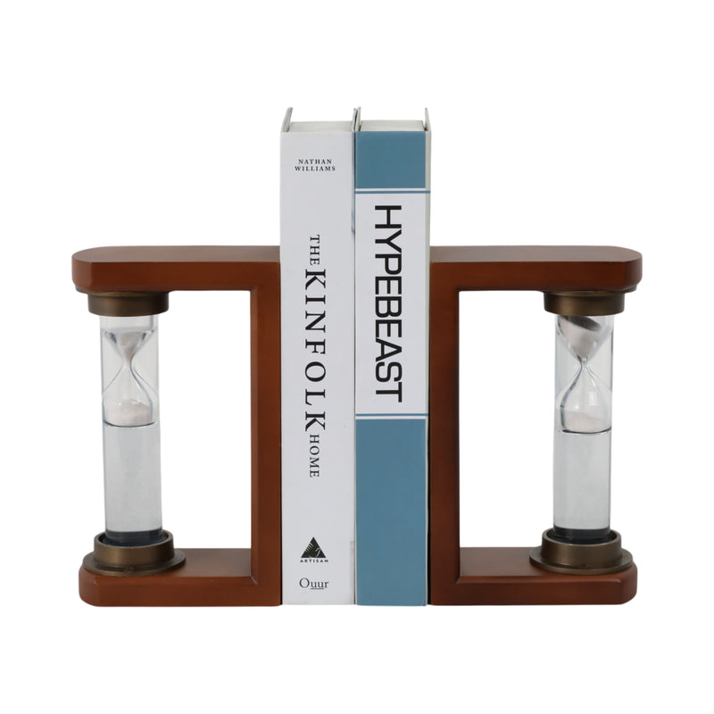 S/2 10 Levine Hourglass Bookends