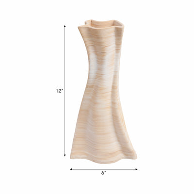 12norissa Small 3d Printed Porcelain Vase, Multi