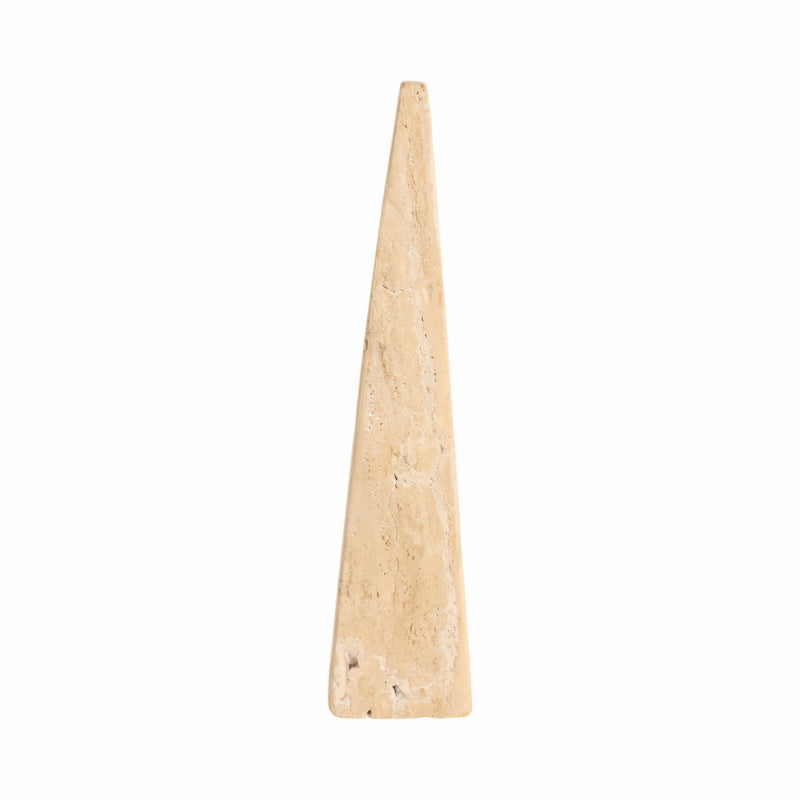 16 Travertine Obelisk, Tan