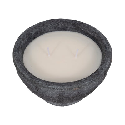 6 14 Oz Wood Sage & Sea Salt Bowl Candle, Black