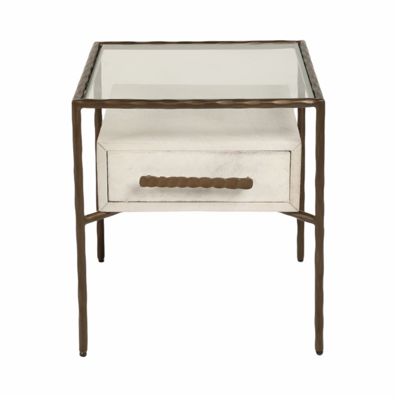 22 Azamara Real Hide Accent Table