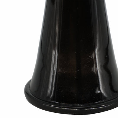 43 Ember Large Black Glass Candle Hurricane