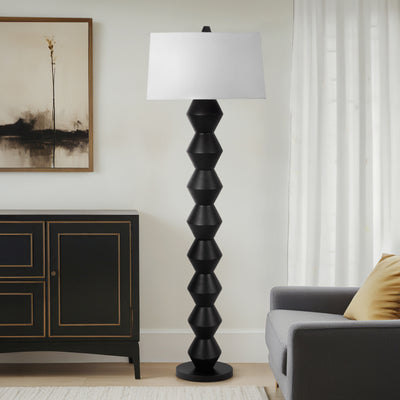 69 Stacked Totem Lamp, Black