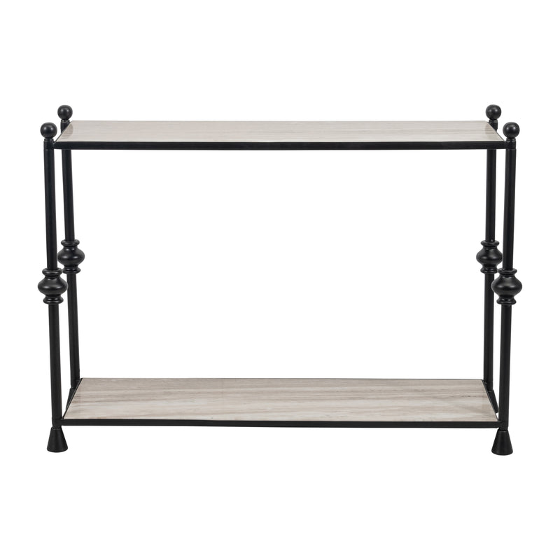 Metal, 44 Elliot Console Table, Black, K/d