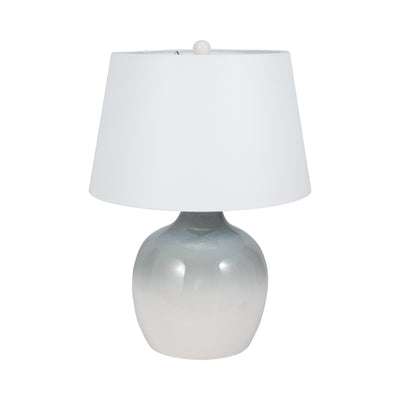 27 Reactive Finish Table Lamp, Blue/white