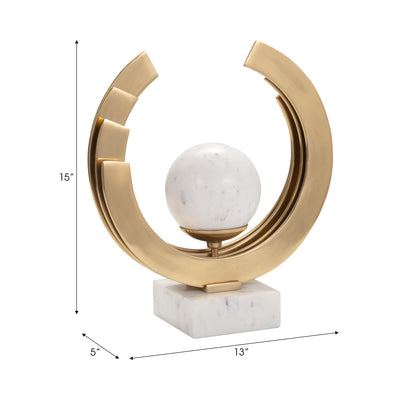 15 Larkin Marble Sphere Statuary