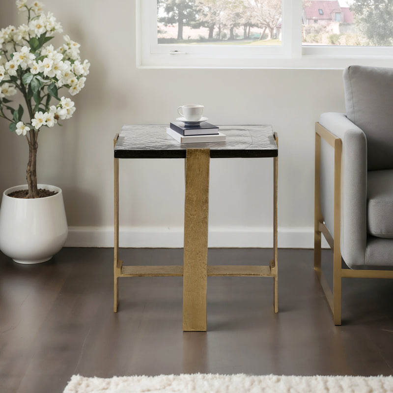 24 Kelpine Tall Gold Accent Table