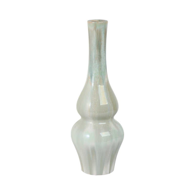 16 Everette Small Green Ceramic Vase