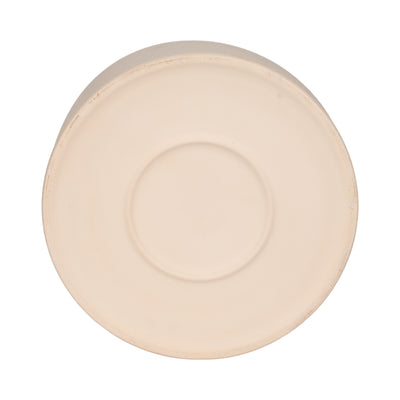 13 Sandy Round Bowl Planter, Ivory