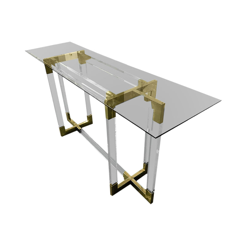 60 Arteaga Acrylic Console Table