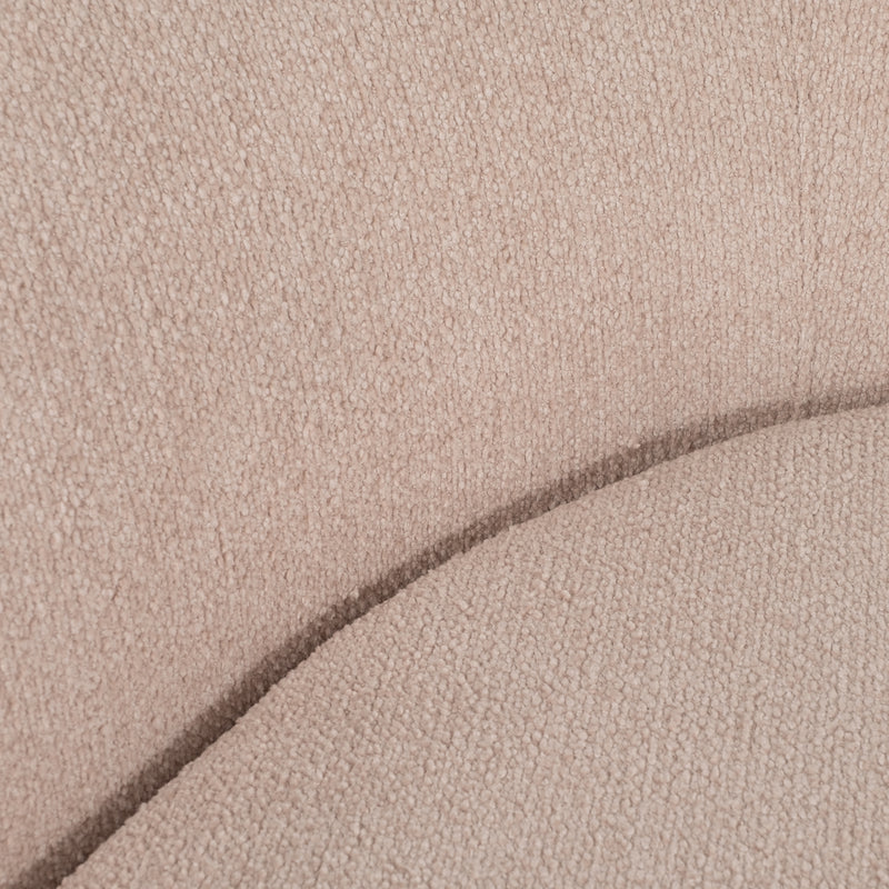 118 Raf Chaise Sofa, Blush 2 Bx