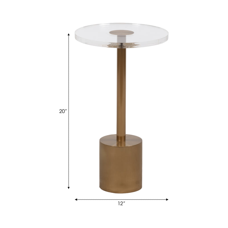 21 Talia Acrylic Accent Table