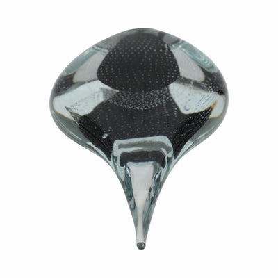 14 MEEDA BLACK CRYSTAL TEAR DROP