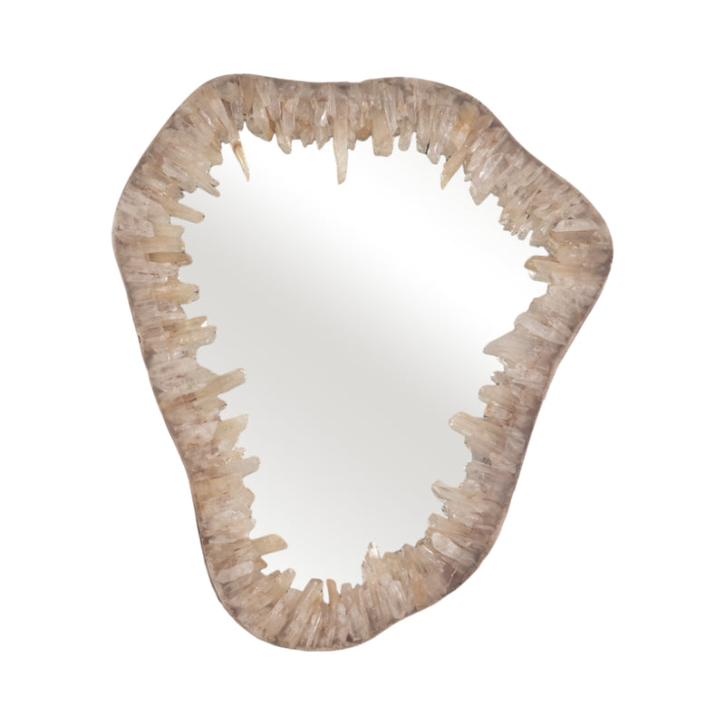 Quartz, 25 Organic Mirror, Ivory