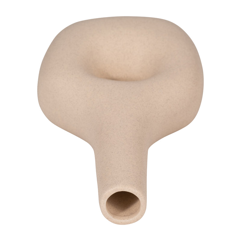 CER, 9 OPEN CUT-OUT NOMAD VASE, IVORY