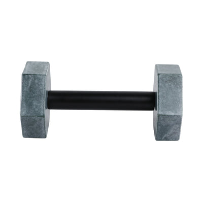 8x4 Marble Dumbbell, Green/black