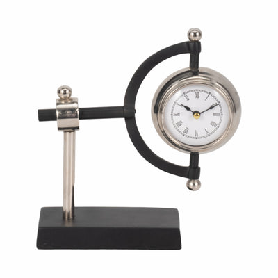 7 Tia Silver Desk Clock