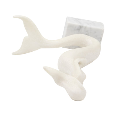 14 Caspian Mermaid Statuary, White