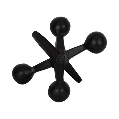 BLACK METAL JACKS DECOR, 5