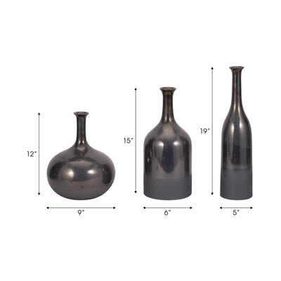 S/3 12/15/18 Padmini Ceramic Vases