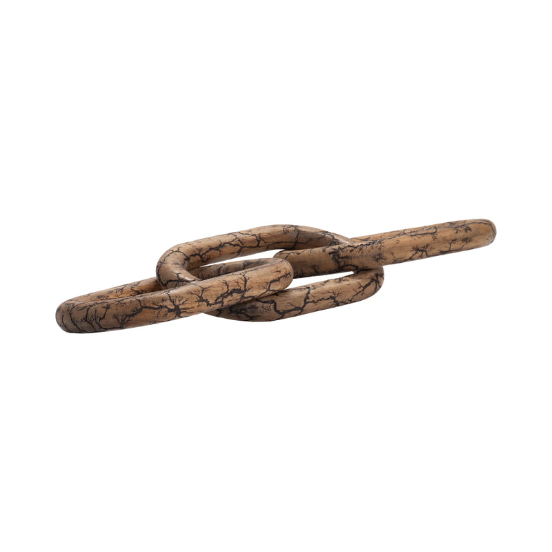 29 Desta Light Wood Link Chain