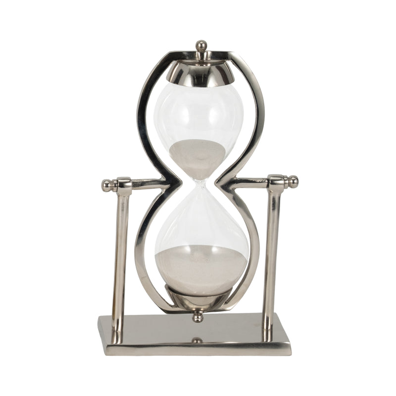 11h Silver Metal Sandtimer