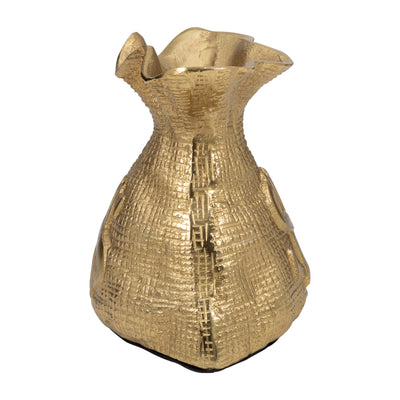 Metal, 8 Money Bag, Gold