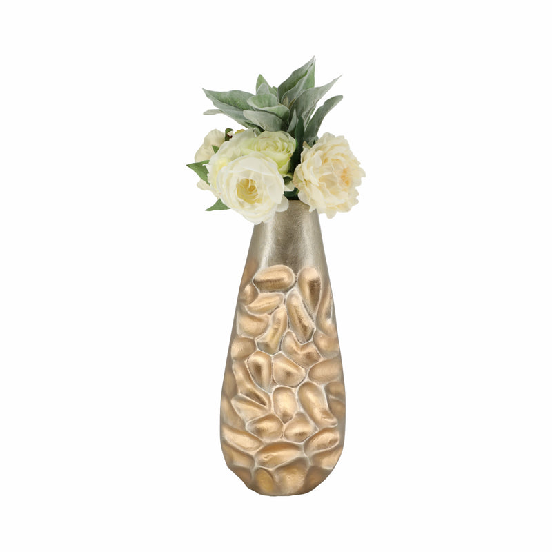 19 Cartwright Hammered Gold Vase