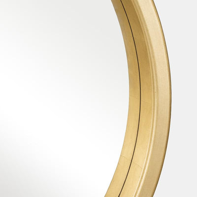 47X47,  GOLD CIRCLE MIRROR