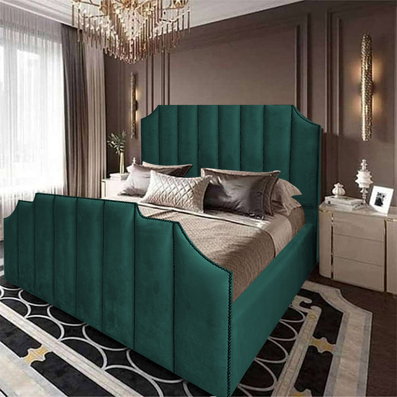 In House | Taj Bed Frame Velvet - 200x160 cm