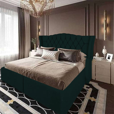 In House | Taj Mahal Bed Frame Linen - 200x200 cm