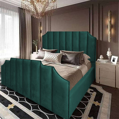 In House | Taj Bed Frame Velvet - 200x120 cm