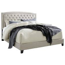 Jerary Queen Upholstered Bed with Roll Slats