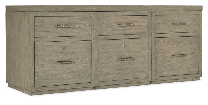 Linville Falls 72 Credenza with Three Files