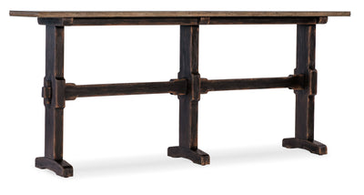 Americana Trestle Console Table