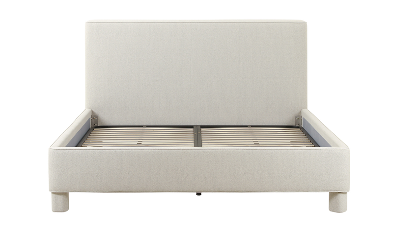 Ichigo King Bed Light Grey