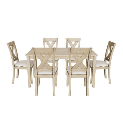 Sanbriar Dining Table and Chairs (Set of 7)