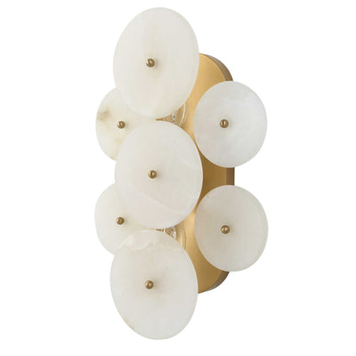 ALABASTER RADIANCE, 2 LT SCONCE