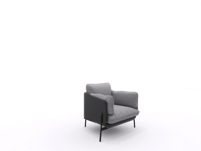 Single Seater Sofa - BL