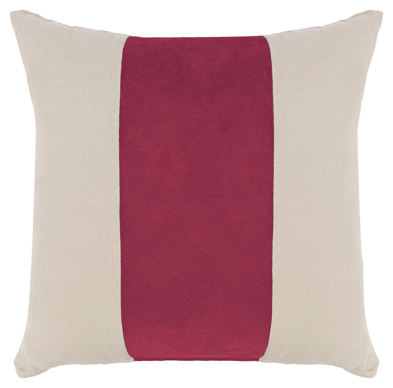 Blossom Velvet Linen Throw Pillow - TP01-01-K