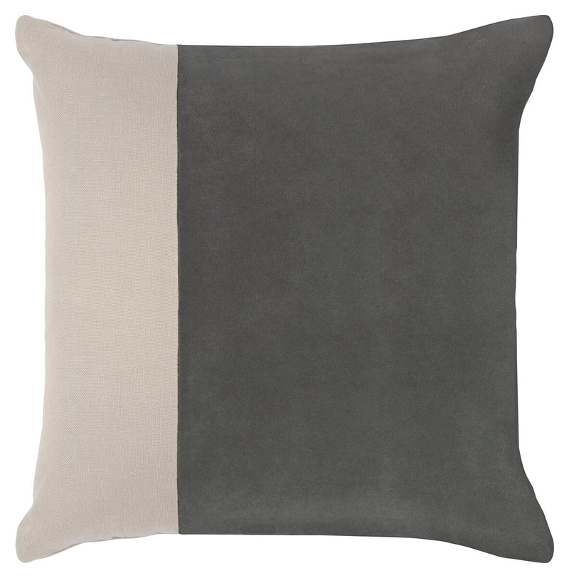 Flannel Velvet Linen Throw Pillow - TP02-01-F