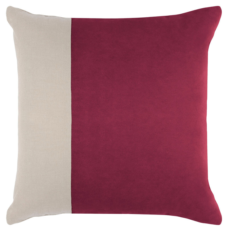 Blossom Velvet Linen Throw Pillow - TP02-01-K