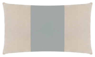 Heron Velvet Linen Kidney Pillow