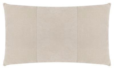 Organza Velvet Linen Kidney Pillow