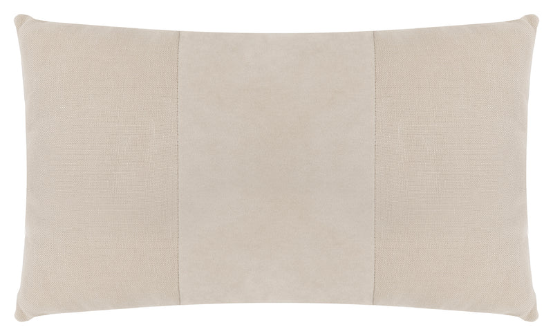 Organza Velvet Linen Kidney Pillow