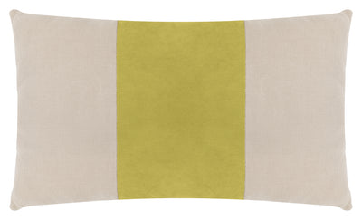 Quince Velvet Linen Kidney Pillow