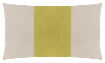 Quince Velvet Linen Kidney Pillow