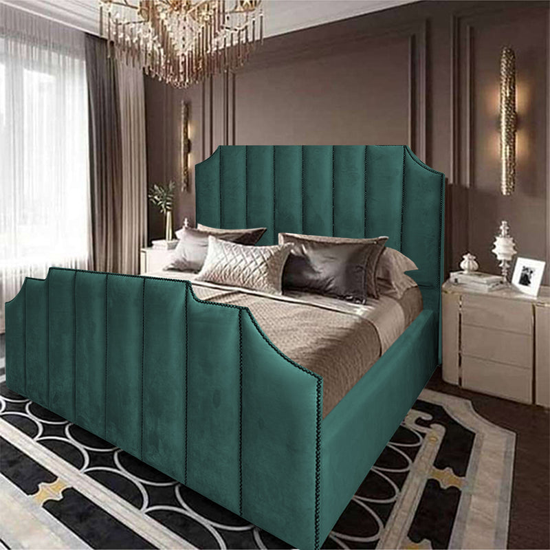 In House | Taj Bed Frame Velvet - 200x150 cm